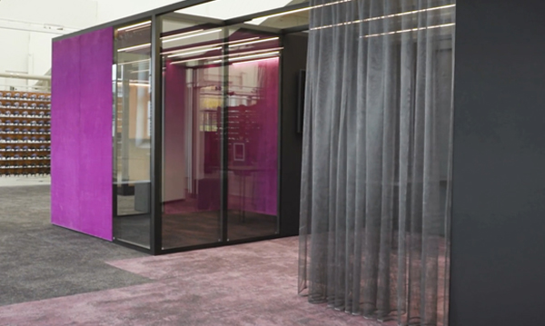 FLOW – Zusatzelemente für Acoustic Modular Rooms