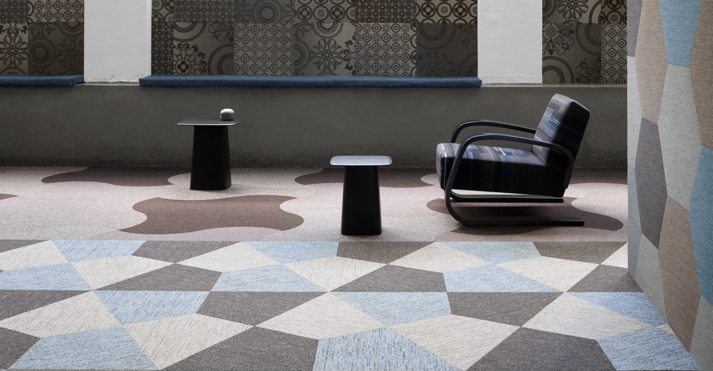 Figura - <br>Teppichfliesen und Planken